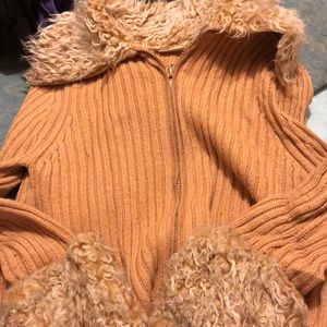 Faux Fur Comfy Sweater